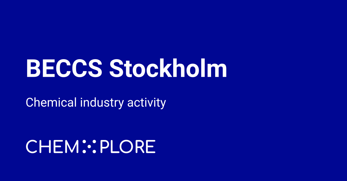 Beccs Chemical Industry News Chemxplore