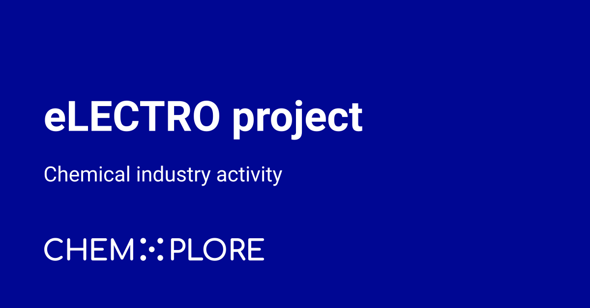 eLECTRO project chemical industry news - chemXplore