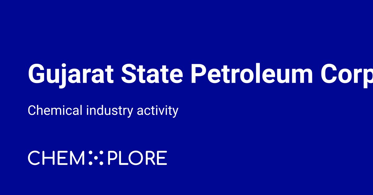 GSPC chemical industry news - chemXplore