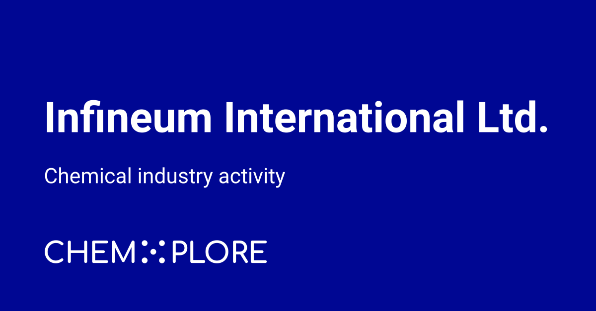 Infineum chemical projects, investments & news - chemXplore