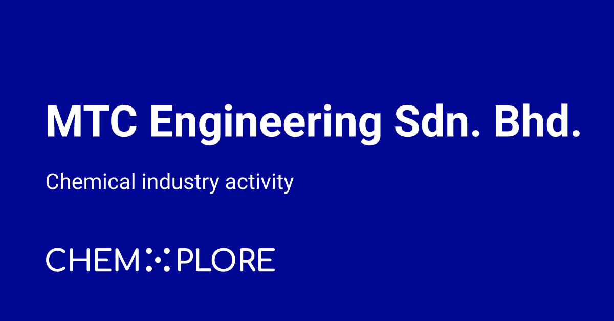 MTC Engineering chemical industry news - chemXplore