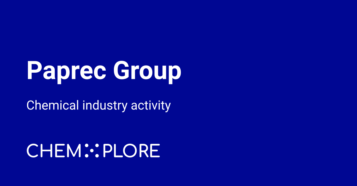 Payprec Paprec chemical industry news - chemXplore