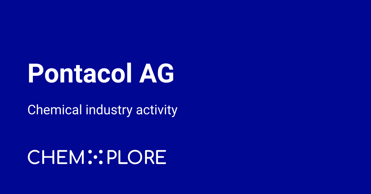 Pontacol chemical industry news - chemXplore