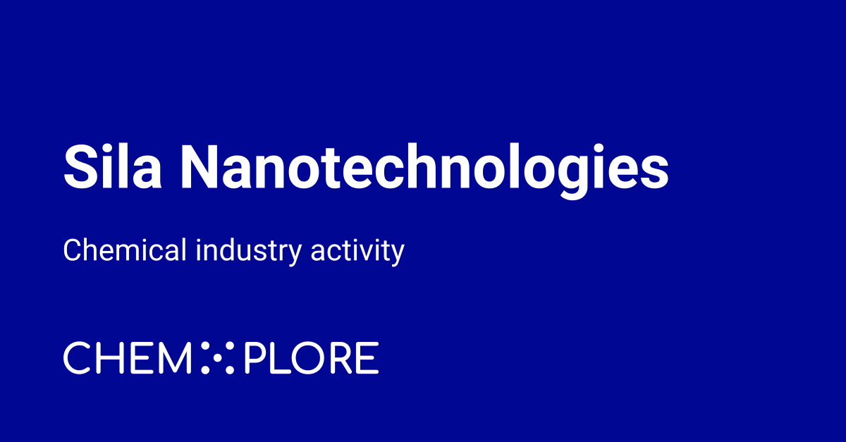 Current Projects Tech Sila: chemical industry projects and news - chemXplore