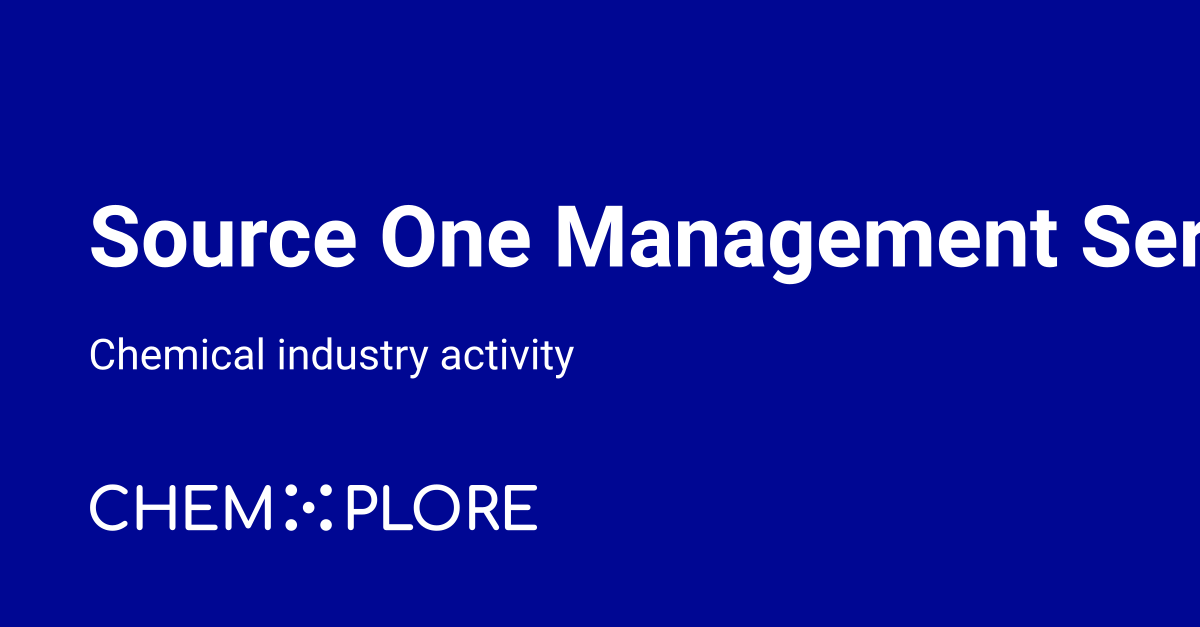 Source One chemical industry news - chemXplore
