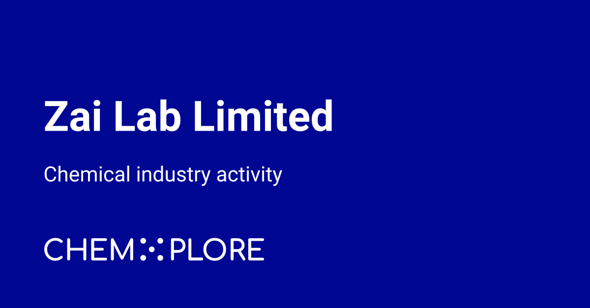 Zaid Lab Zai Lab chemical industry news - chemXplore