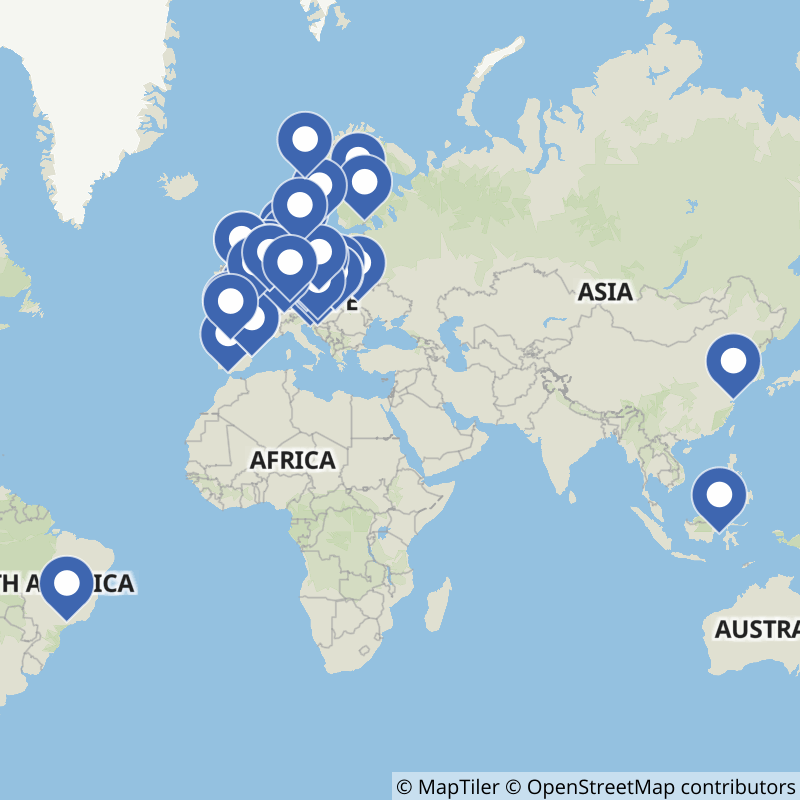 A map displaying all new construction and expansion projects to be completed in 2026.