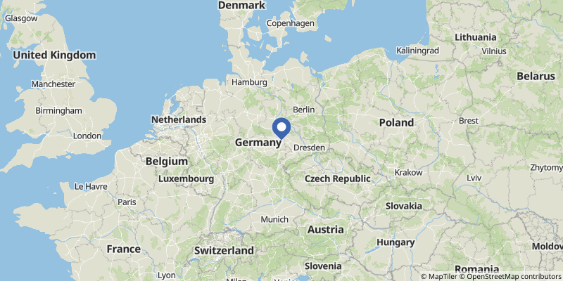 Map of Leuna, Germany